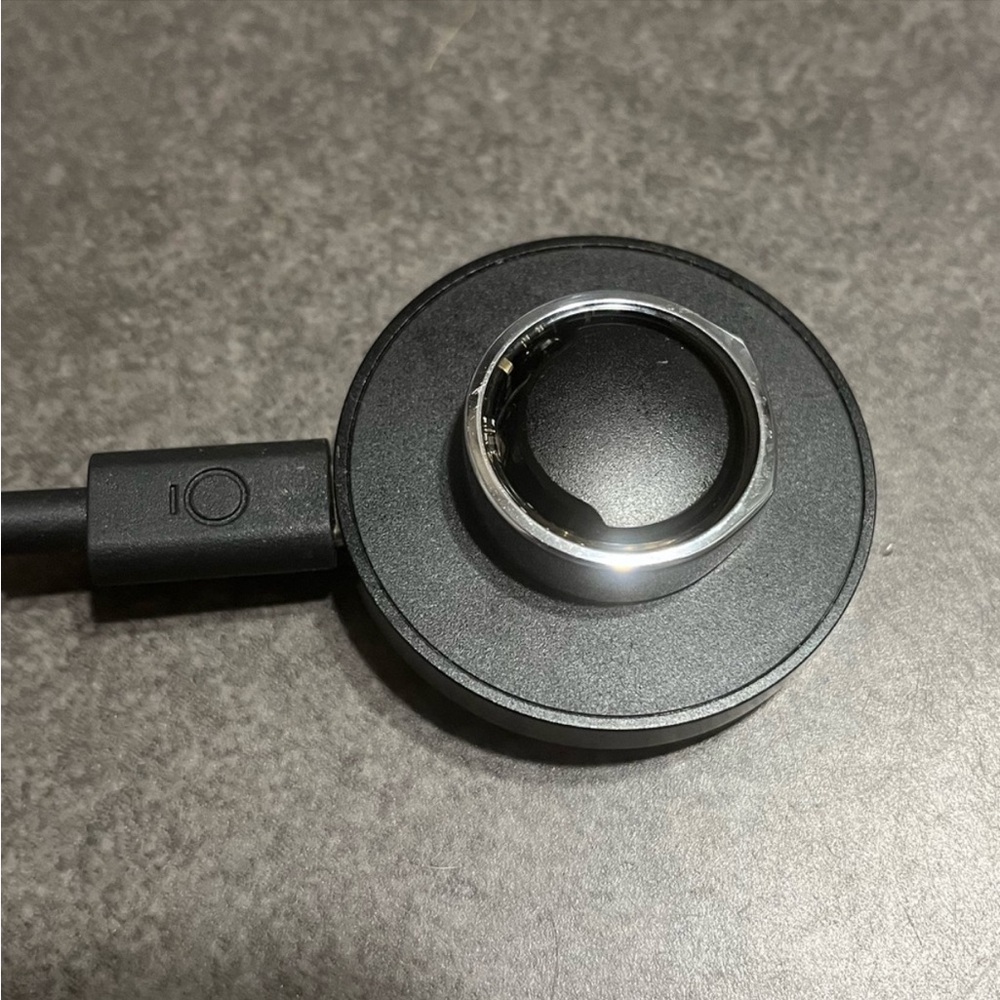 Oura Ring Gen 3 Silver Heritage Size 8